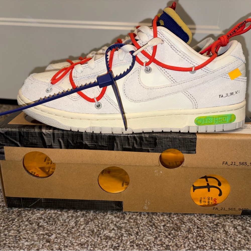 Off-White x Nike Dunk Low Lot 13/50 Men’s 9